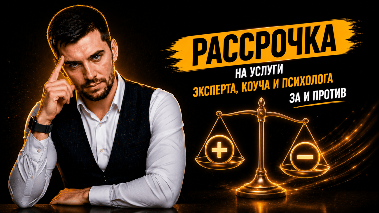 Рассрочка на услуги эксперта